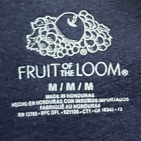 Fruit of the Loom navy blue sweater - Picture 2 of 4